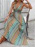 tied-back-printed-sleeveless-maxi-slit-dress OhSoStyled - Sophia's Style in Orange-Red-7